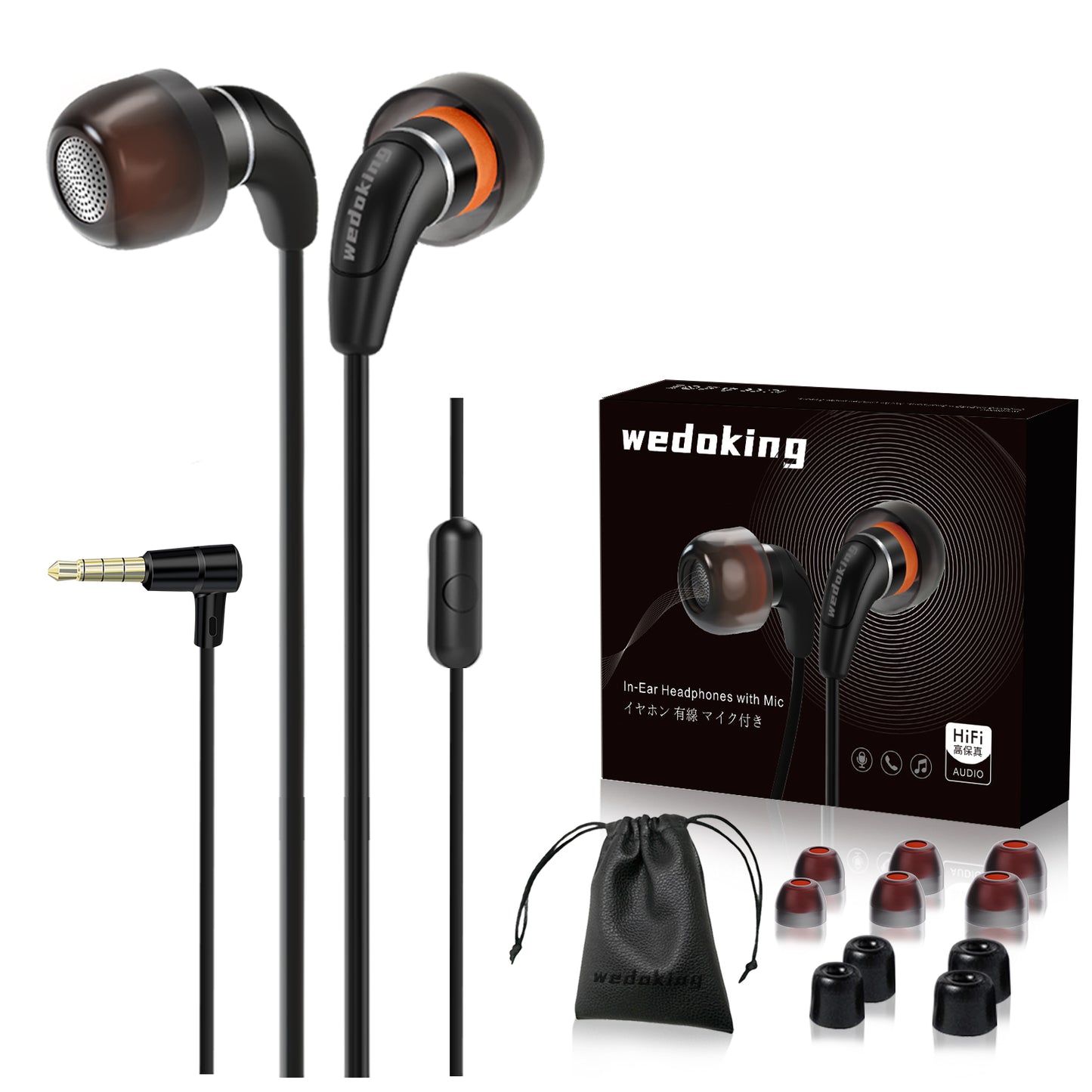 Wired Sleep Earbuds, 3.5mm Tangle Comfortable Headphones for Side Sleepers