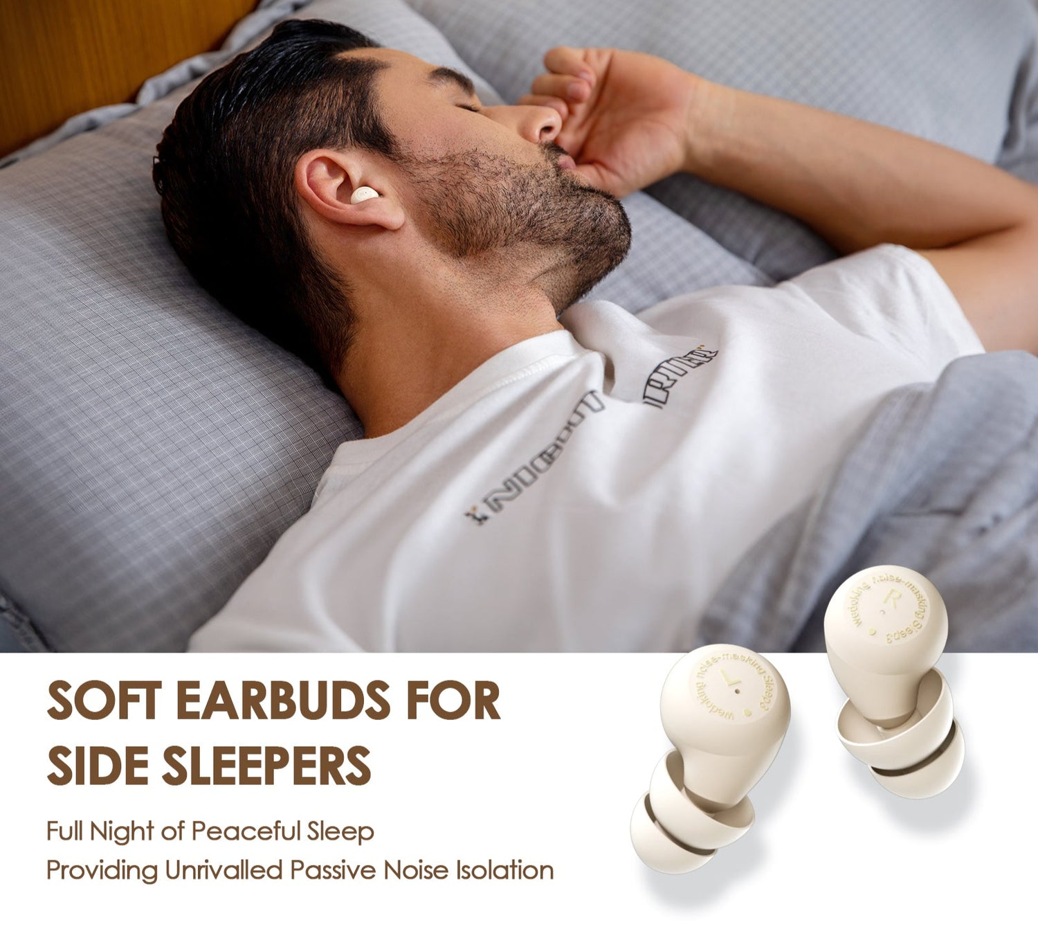 soft earbuds for side sleeper