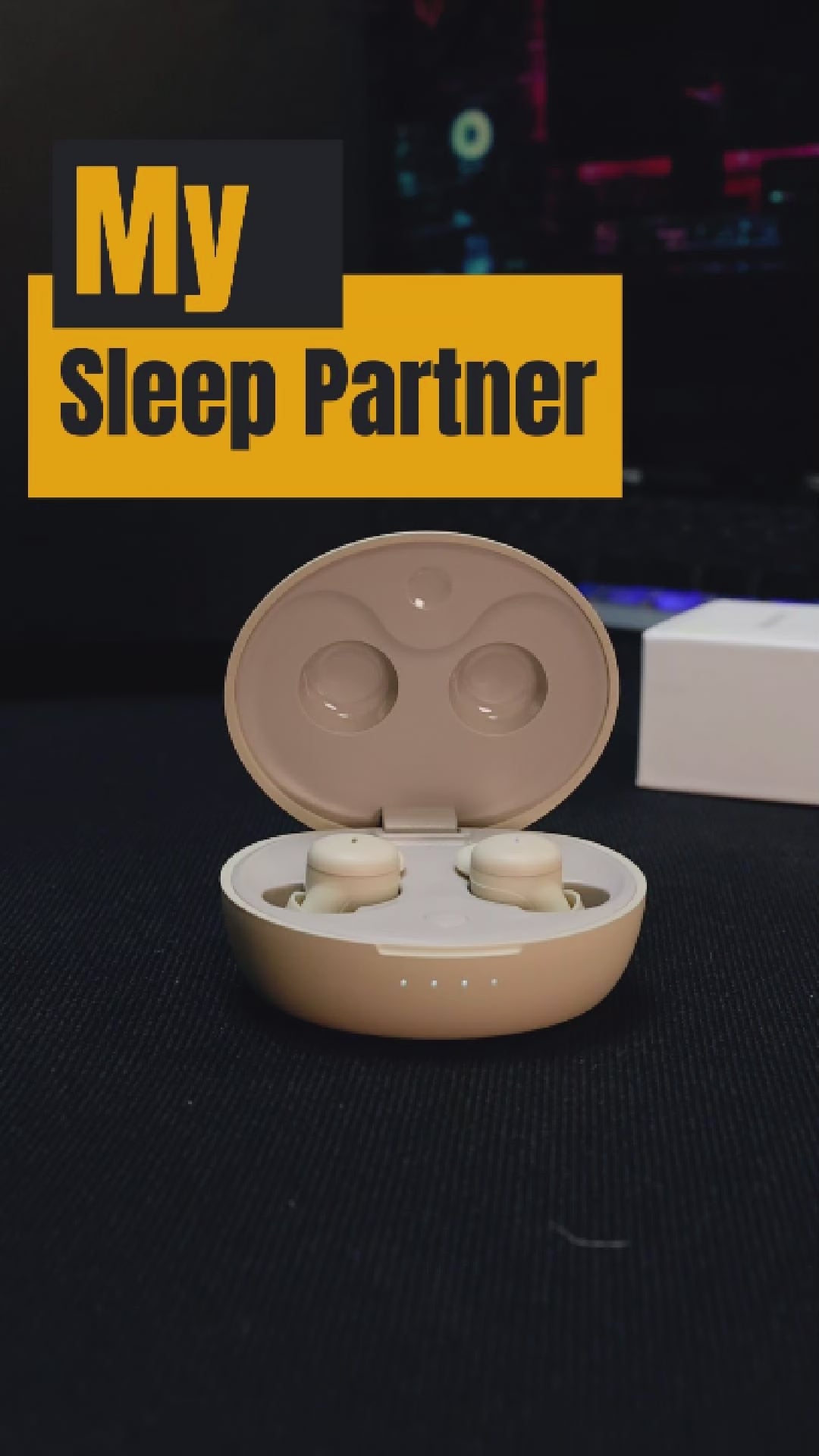 wedoking Comfortable Sleep Earbuds for Side Sleepers, Invisible Earbuds Wireless Bluetooth Sleeping Earbuds, Noise Blocking Headphones for Sleeping Di : wedoking Sleep Earbuds, Comfortable Sleeping